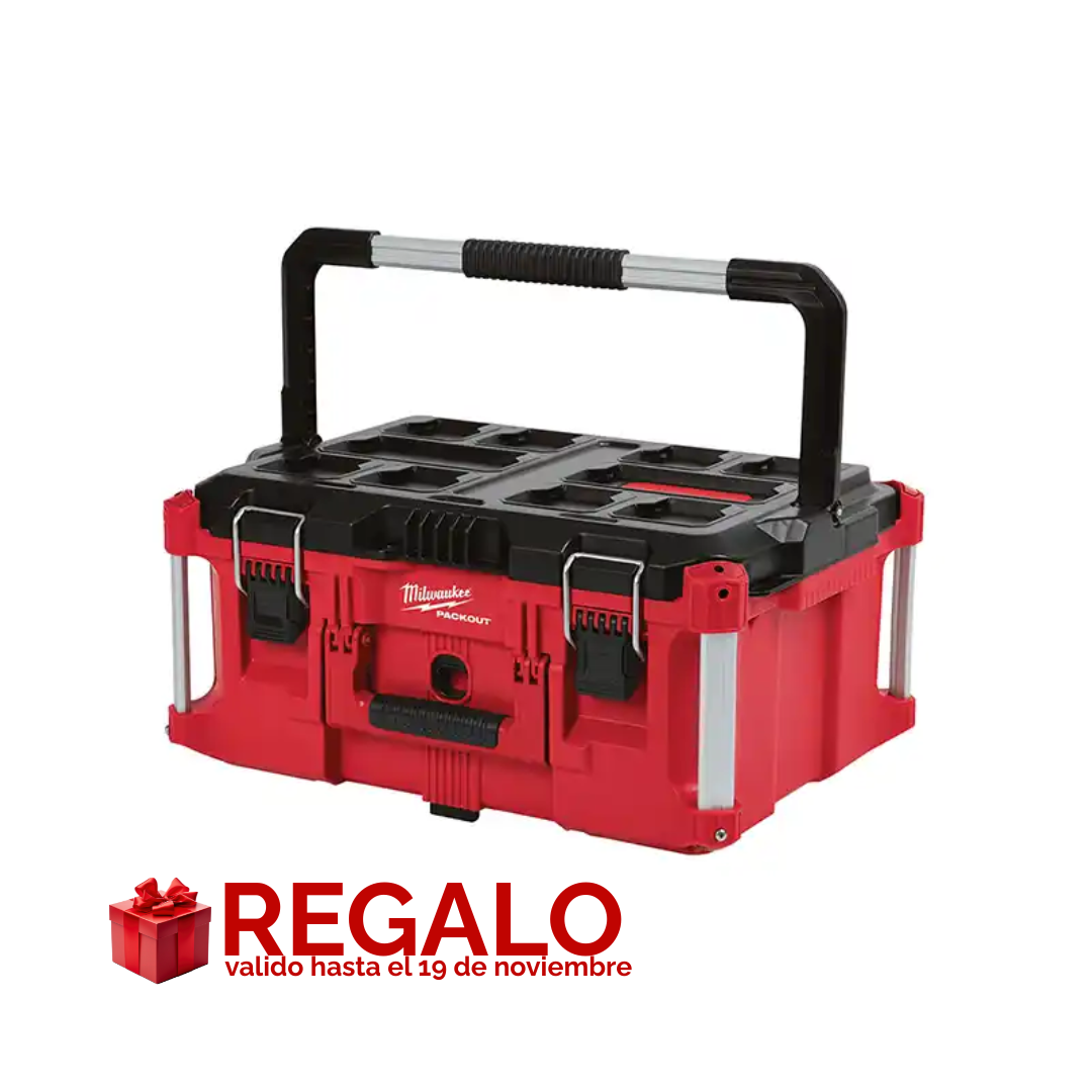 Combo M18 Compacto Sin Carbones (3610-22CT) + Caja PACKOUT Milwaukee GRATIS