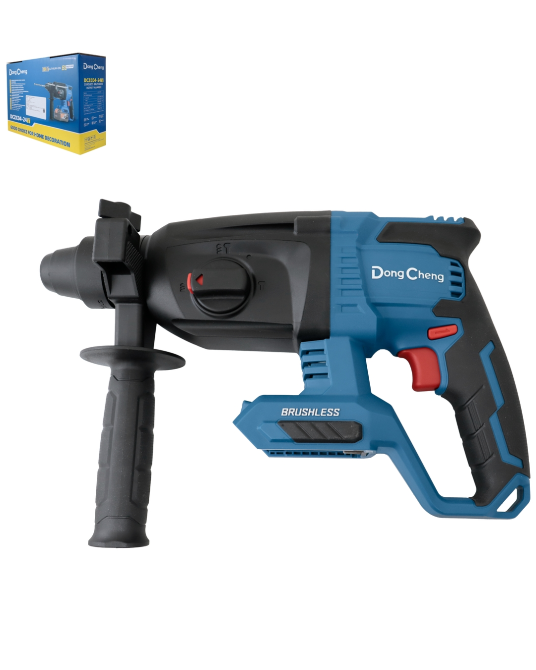 ROTOMARTILLO SDS PLUS INALAMBRICO SIN CARBONES 20V MAX 1000 RPM 4500 IPM (SIN BATERIA)