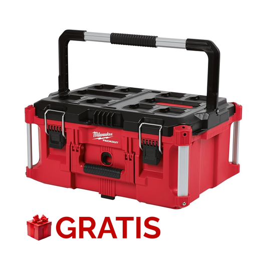 Combo M18 Compacto Sin Carbones (3610-22CT) + Caja PACKOUT Milwaukee GRATIS