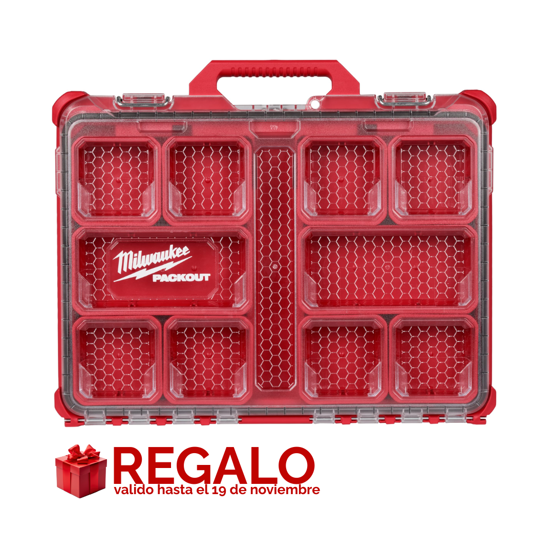 CAJA DE HERRAMIENTAS XL PACKOUT 48-22-8429 + SLIM PACKOUT GRANDE 48-22-8431 DE REGALO