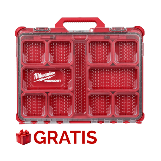 CAJA DE HERRAMIENTAS CON RUEDAS PACKOUT 48-22-8428 + SLIM PACKOUT GRANDE 48-22-8431 DE REGALO