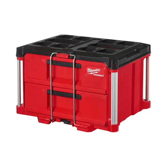 CAJA DE HERRAMIENTAS CON 2 CAJONES PACKOUT 48-22-8442 + SLIM PACKOUT DE REGALO (48-22-8436)