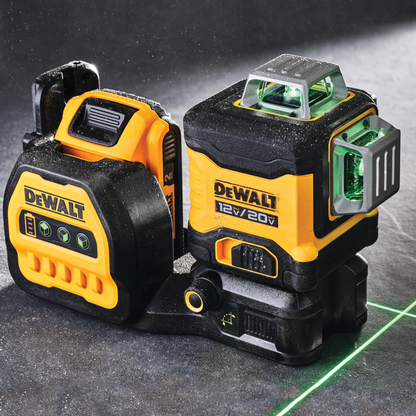 NIVEL LASER 360 grados CON BATERIA 20V VERDE DCLE34030G