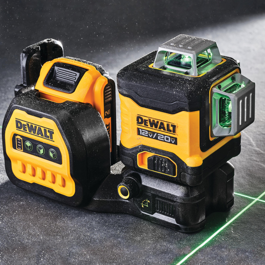 NIVEL LASER 360 grados CON BATERIA 20V VERDE DCLE34030G
