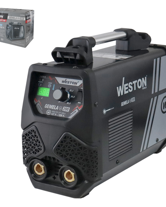 INVERSOR MMA GEMELA 200A 110/220V 1 FASE IGBT C/LIFT TIG