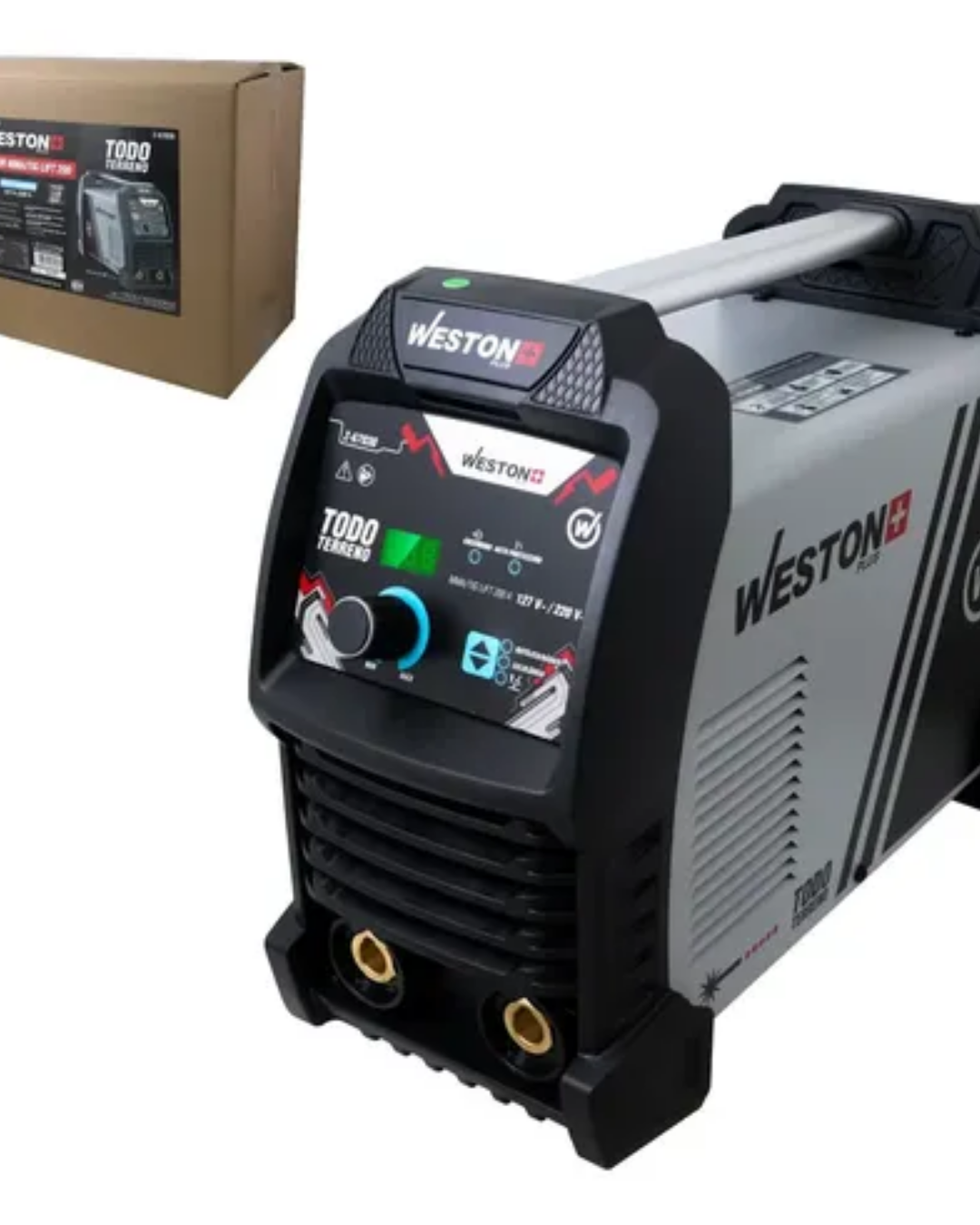 INVERSOR MMA 200AMP TODO TERRENO 110/220V 1 FASE PLUS