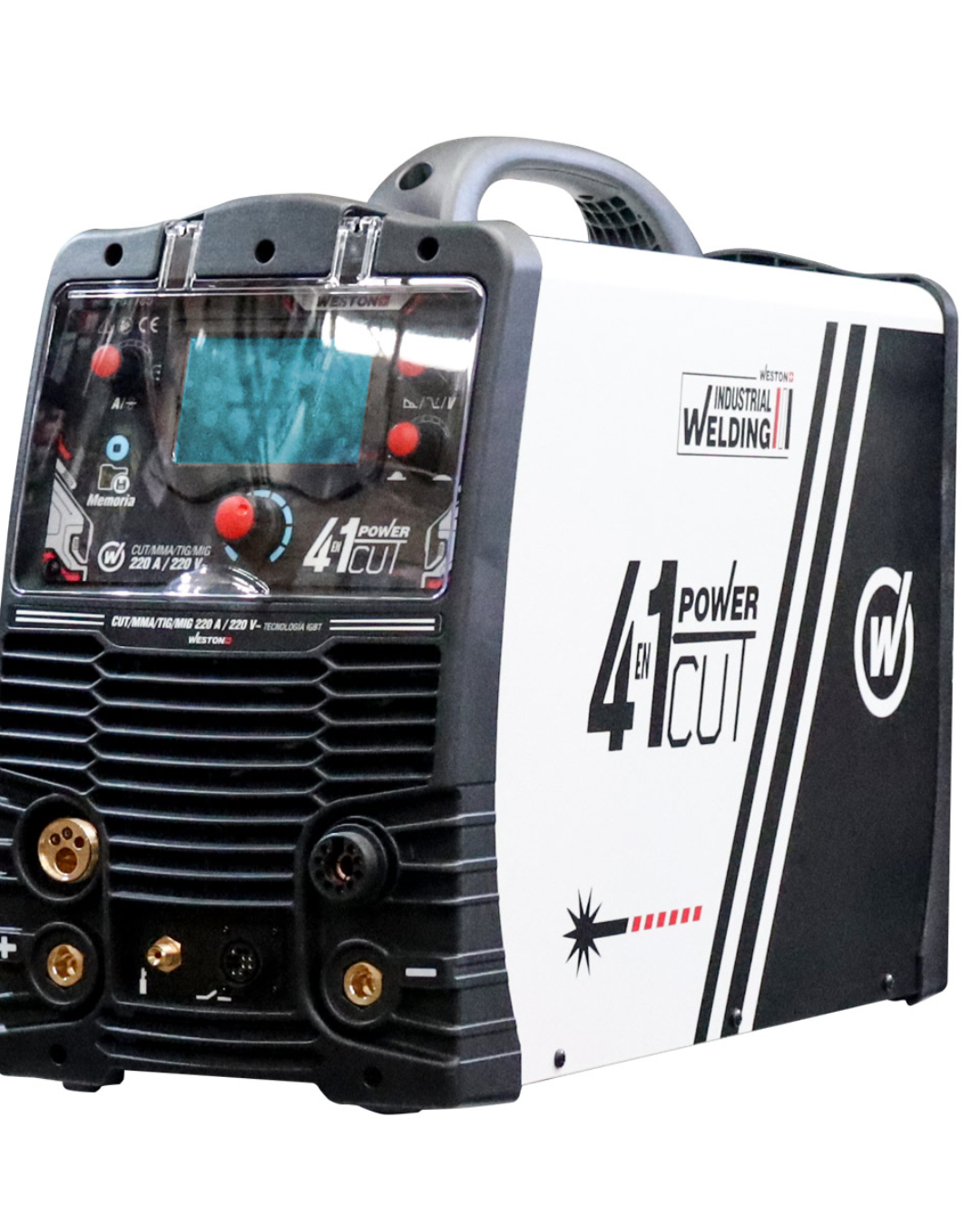 INVERSOR MULTIPROCESO 4EN1 AC/DC MMA/TIG/MIG 200A 220V