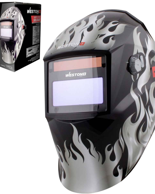 CARETA P/SOLDAR WESTON PLUS 4 FUN. 4 SENSORES TIG>= 5 AMP.