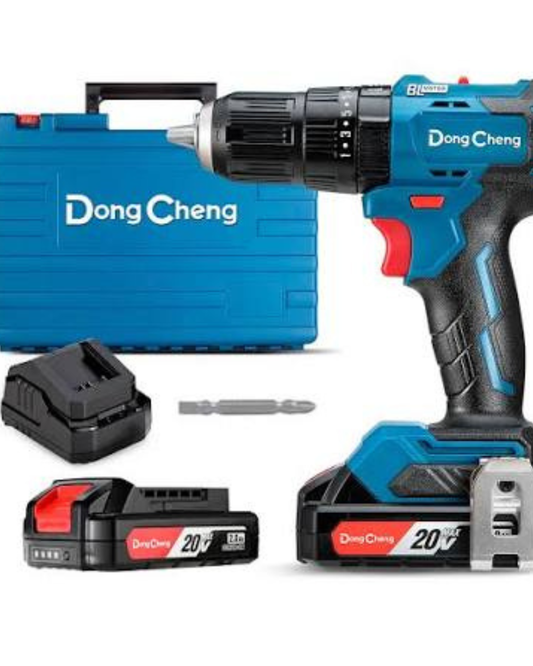 ROTOMARTILLO/ATORNILLADOR INALAMBRICO SIN CARBONES 20V MAX/2.0Ahx2 1/2" 2300 RPM 34500 IPM