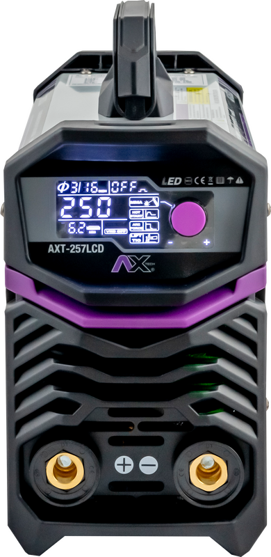 SOLDADORA INVERTER MMA AXT-257LCD