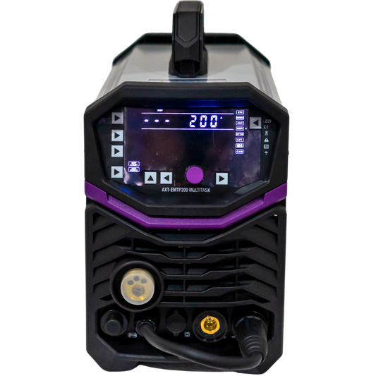 SOLDADORA INVERTER MULTIPROCESOS AXT-EMTP200MULTITASK